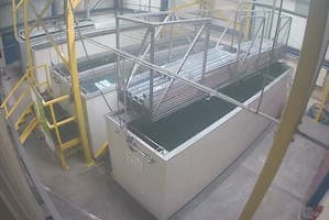 Pre-Treatment System with Cage