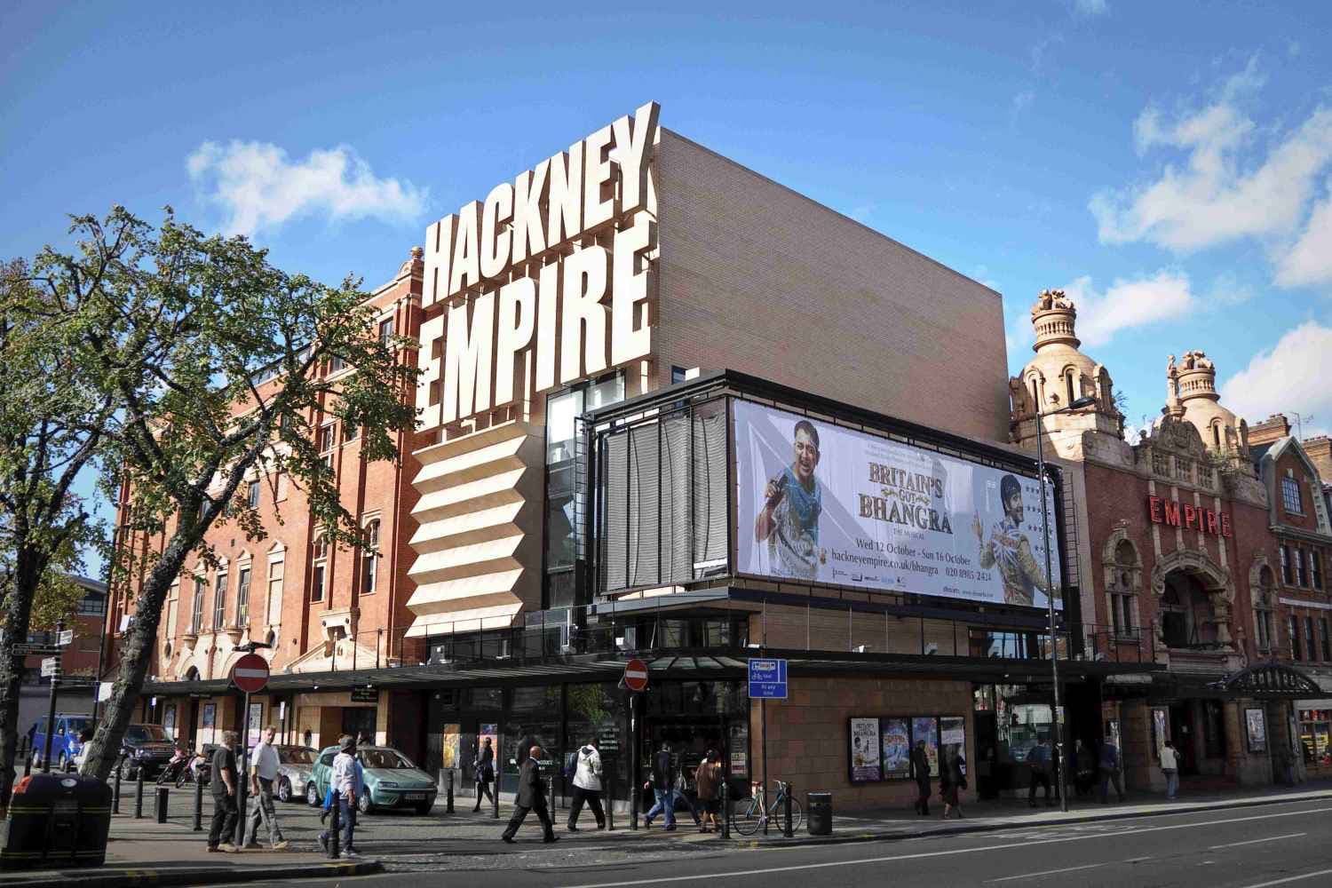 Hackney Empire sign